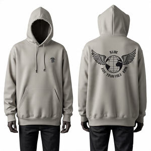 เสื้อฮู้ดดี้สตรีทแวร์ผู้ชาย ดีไซน์ใหม่ ขายดี |   คุณภาพเยี่ยม สวมใส่สบาย รับทำโลโก้ ผ้าฝ้าย 100% ระบายอากาศได้ดี - Product Image 1