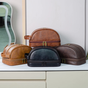 Toiletry <b>Bag</b> Men Custom Men's Toiletry <b>Bag</b> <b>Travel</b> Toiletry <b>Bag</b> - Product Image 1