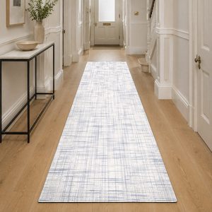 RUGS DEPOT LXDP-0702 Wholesale Ivory Cream Modern Vintage Digital Printed Machine Washable Chenille Area Rug Non <b>Slip</b> - Product Image 5
