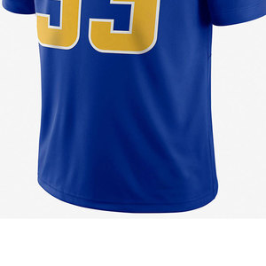 Jersey de Fútbol Americano Profesional y Universitario, Logotipo Bordado Personalizado, Nuevo Jersey Sublimado Personalizado con Cuello en V - Product Image 6