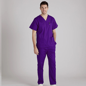 Meilleures ventes, uniformes d'infirmière et de médecin avec logo personnalisé, combinaison médicale à manches courtes, ensemble d'uniformes pour hommes - Product Image 1