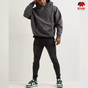 Sudadera con capucha cómoda y transpirable Ryan Pro Gear para hombre con logotipo personalizado, diseño OEM ODM - Product Image 3