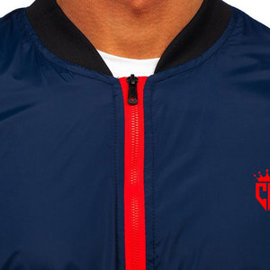 Customized Men's High Quality Hooded Bomber <b>Jacket</b> for Winter Private Label Streetwear Custom Logo XL Size <b>Light</b> Fabric Low MOQ - Product Image 6