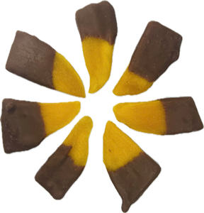 Dégustez l'harmonie des fruits secs d'ananas avec du chocolat noir et de la mangue enrobée de vanille et de mélanges de chocolat blanc. - Product Image 3