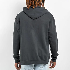 Hot Sale Unique Style Lightweight Men's Hoodies New Arrival Breathable Cotton <b>Blended</b> Rhinestones Solid Zipper Oversized Winter - Product Image 6