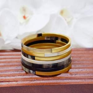ACTIF BANGLES BRACELETS BUFFALO CORNE MODERNE BANGLES et Bracelets En Gros Date Mode Artisanat Bracelet - Product Image 6