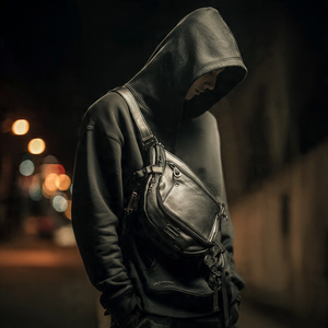 Sacs à bandoulière classiques mode voyage Fanny taille ceinture Pack sacs de jambe Streetwear voyage sac en cuir - Product Image 5