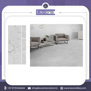 Carreaux de porcelaine émaillée numérique de conception moderne de 600x1800mm Surface brillante élevée et technique de qualité - Product Image 2