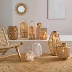 Linternas decorativas de jacinto de agua, las luces de linterna naturales hechas a mano más baratas para la decoración del hogar - Product Image 6