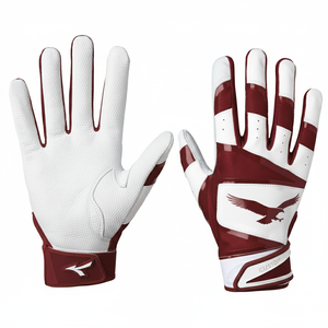 Gants de frappe de baseball sur mesure professionnels, prix de gros, cuir numérique, ventilation conçue, gants de frappe de softball - Product Image 6