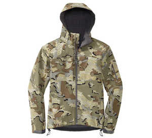 Veste de chasse d'hiver pour homme, imperméable, coupe-vent, douce, respirante, de haute qualité, à capuche, à manches longues, avec fermeture éclair intégrale - Product Image 4
