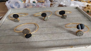 Bracelets en pierres précieuses naturelles pour femmes, vente en gros, cadeau, bijoux en cristal de qualité supérieure, bracelets à chaîne à maillons, fournisseur en gros - Product Image 3