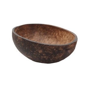 ชามมะพร้าวธรรมชาติทรงรีสำหรับไอศกรีมและของหวานใช้โลโก้แกะสลักเป็นมิตรต่อสิ่งแวดล้อมมีจำนวนมากในเวียดนาม - Product Image 4