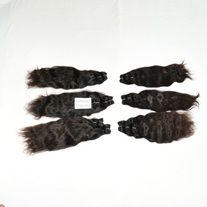 ช่อผมมนุษย์สำหรับต่อผม100% ลอนผมตรงแบบลอนทรงหลวมทำจากธรรมชาติ - Product Image 4
