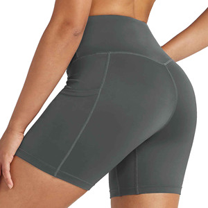 กางเกงปั่นจักรยานเอวต่ำไร้รอยต่อสำหรับผู้หญิงกางเกงขาสั้นสำหรับออกกำลังกายเล่นฟิตเนสเข้ายิม - Product Image 2