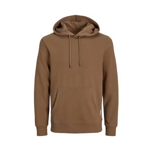 Sudadera con capucha simple con ajuste suelto de tacto suave para Sudadera con capucha de moda de manga larga unisex fabricante al por mayor proveedor THT WEARS - Product Image 1