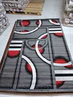 Tapis persan en cachemire tissé jacquard fait main, fabriqué à la machine, à poils moyens, résistant aux taches, tissage plat