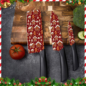 Juego de Cuchillos de Chef Profesionales de Cerámica, 2 Juegos con Mango de Plástico para Uso Diario y al Aire Libre, en Existencia, Envío Gratis - Product Image 3