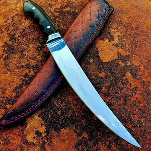 Vente chaude de haute qualité personnalisé à la main en acier damas filet couteau de Chef couteaux de cuisine pour couper les légumes - Product Image 4