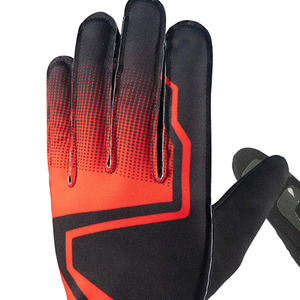 Gants de course en cuir de haute qualité meilleure conception unisexe demi-doigts gants de moto imperméables hiver Standard gants de course - Product Image 6