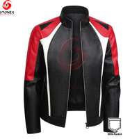 Veste en cuir zippée imperméable et coupe-vent de haute qualité pour homme, personnalisable, nouvelle collection hiver, style streetwear, vente en gros