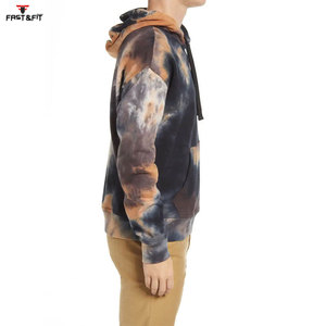 Jersey personalizado sudaderas con capucha manga larga ropa de calle Color sólido 100% algodón invierno impresión Digital polar logotipo personalizado bordado - Product Image 3