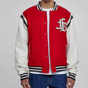 Veste universitaire brodée avec logo personnalisé de qualité supérieure pour hommes blouson bombardier de baseball Letterman veste d'université pour hommes - Product Image 1