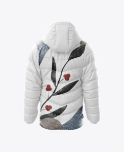Venta al por mayor de fábrica, chaquetas acolchadas para hombre, chaqueta estampada por sublimación, abrigo de burbujas de poliéster teñido liso, chaqueta hinchada cálida a prueba de viento para hombre - Product Image 6