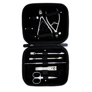 Juego de manicura y pedicura profesional Kit de manicura y pedicura de acero inoxidable con estuche de viaje a bajo precio OEM con servicio - Product Image 3