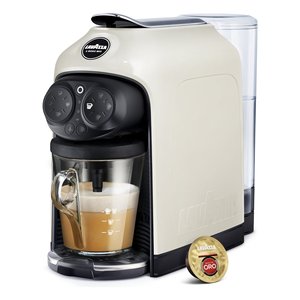 Cafetera Blanca Lavazza a Modo Mio de 1500W, Compatible con Cápsulas DESEA, Modelo 18000285 - Product Image 1