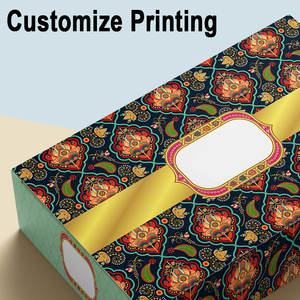 Caja de embalaje de chocolate elegante Caja de regalo de boda de embalaje de alimentos para invitados Cajas de embalaje de regalo dulce de papel popular - Product Image 5