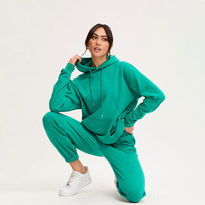 Sweat à capuche demi-zip pour femmes Sweat à capuche mode pour femmes Sweat avec pochette Sweat à capuche surdimensionné Pullover Warm Casual - Product Image 2