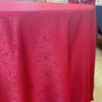 Nappe en polyester jacquard en gros pour la décoration de tables à la maison, à l'hôtel, pour les réunions et les mariages
