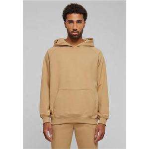 Sweat-shirt à capuche tendance pour homme, personnalisé, en coton épais de haute qualité, coupe oversize, avec broderie et impression en relief, en tissu tissé, modèle OEM 2024 - Product Image 1