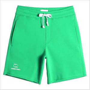 Wholesale Custom 100% Cotton Polyester Blend <b>Sweat</b> <b>Shorts</b> <b>Men</b> Casual Fleece Terry Breathable Quick Dry OEM Service - Product Image 1