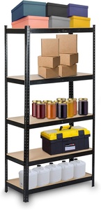 Estantería de acero ajustable y estante de exhibición, función de protección contra la corrosión, estante de almacenamiento de cocina sin pernos - Product Image 2