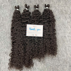 Super vente flash: Les cheveux bouclés sont célébrés pour leur texture vibrante et leur couleur noire naturelle, une trame de cheveux humains vietnamiens - Product Image 2