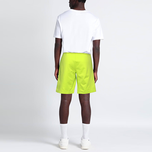 Short de sport athlétique pour hommes, design personnalisé, imprimé, couleur néon, solide, taille élastique, respirant, séchage rapide, longueur genou, léger - Product Image 3