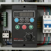 Regulador de Velocidad de Motor AC Multifuncional y Programable, Interruptor Electrónico de 6-250W, Controlador Inteligente de Velocidad de Motor