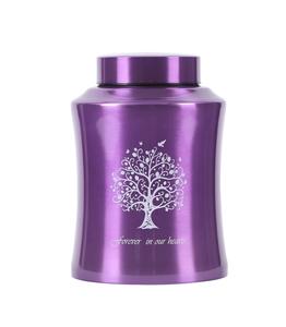 โกศต้นไม้แห่งชีวิตสําหรับเถ้ามนุษย์ - โกศเผาศพผู้ใหญ่สําหรับงานศพฝังศพหรือบ้าน - สี่ก้าน (160 ลูกบาศก์นิ้วสีม่วง(ต้นไม้)) - Product Image 1