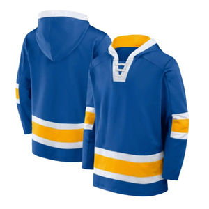 Ensemble de maillots de hockey sur glace personnalisés avec pantalon Matériau à séchage rapide évacuant l'humidité Vêtements d'équipe personnalisés pour commandes en gros - Product Image 4