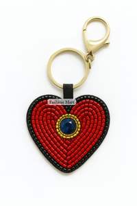 Porte-clés en perles fait main personnalisé, accessoires en perles tendance, vente en gros - Product Image 3