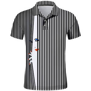 Venta al por mayor a estrenar de los hombres casuales para Polos de secado rápido transpirable de alta calidad de tela de talla grande de manga corta de la demanda superior OEM - Product Image 5