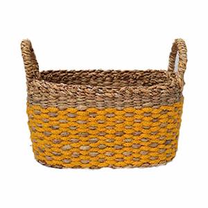 Very Attractive Popular Home Decoration Sea Grass Storage <b>Basket</b> with Handle Made by GJP Bangladesh - Product Image 5