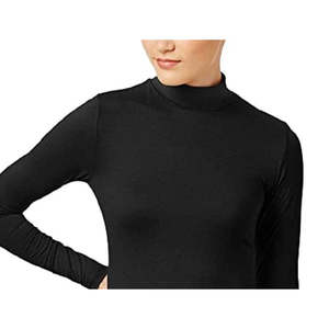 Maglia da donna 32 Degrees Cozy Heat a collo alto, stile casual, nera, taglia extra small - Product Image 2