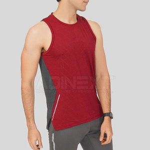 Camiseta sin Mangas para Hombre, Tejida, Transpirable, Casual, MOQ Bajo, Precio Económico, Último Modelo, Gran Venta - Product Image 4