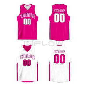 Camiseta de baloncesto personalizada 100% poliéster ropa de baloncesto diseños uniformes equipo juvenil patrón sublimación conjuntos - Product Image 2