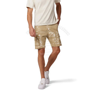 Pantalones Cortos Cargo Lisos de Alta Calidad 2026 con Logotipo Personalizado, Pantalones Cortos Deportivos de Jersey de Longitud Media para Hombre - Product Image 6