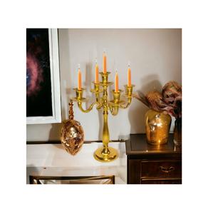 Arrivée chaude 2024 Vintage Naturel Fantaisie Logo Personnalisé Maison Décoratif Bougie Chaude Stand Chandelier Bougeoir - Product Image 1