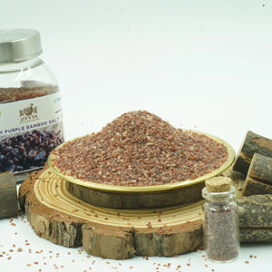 Sel de bambou de qualité à l'exportation Jukyeom 1X 3X 6X 9X Variantes de poudre violette en vrac Vente en gros OEM Marque privée Fournisseur certifié - Product Image 1